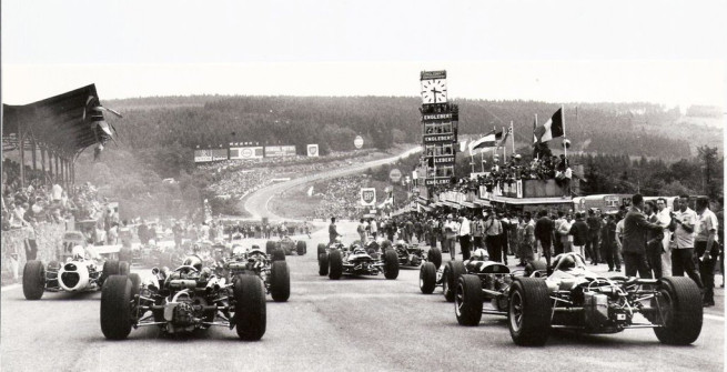 Start 1966 GP Belgium