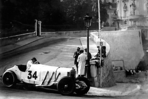 1929 Monaco Grand Prix, Mercedes-Benz SSK, Rudolfo Caraciollo