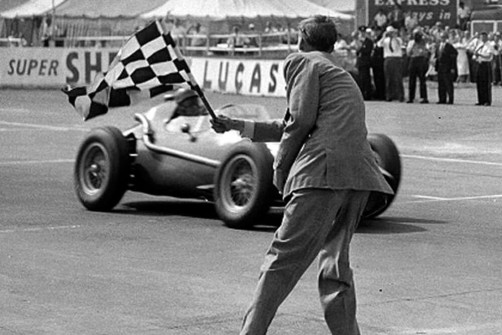 Peter Collins, 1958 Silverstone