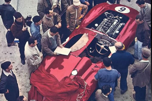 Collinsovo Ferrari 335S, Le Mans 1957