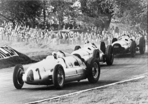 Tazio Nuvolari, Auto-Union Type D, 1938 Grand Prix Donington Park