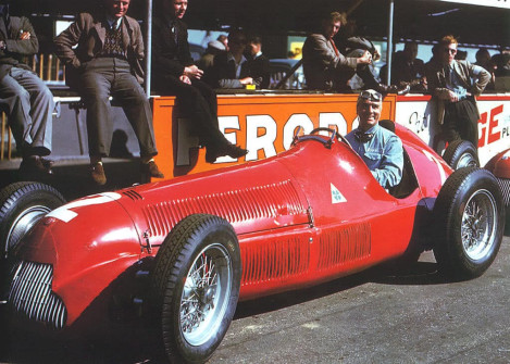 Giuseppe Farina, British GP 1950