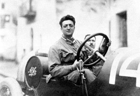 Mlady Enzo Ferrari