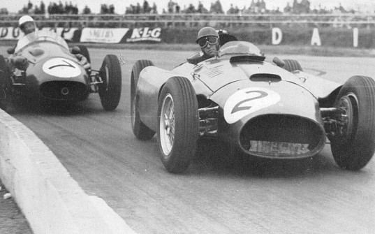 Peter Collins a Stirling Moss