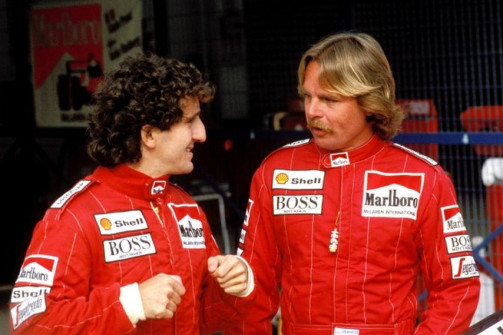 Alain Prost a Keke Rosberg