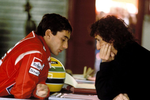 Ayrton Senna a Alain Prost, 1989