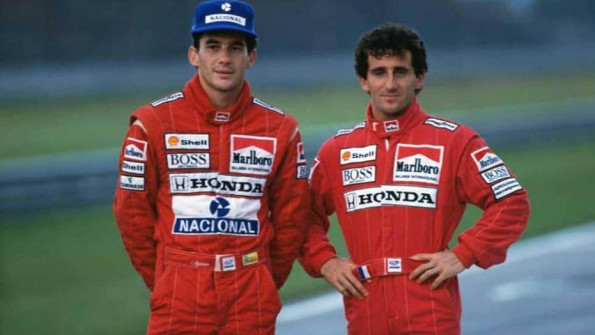 Ayrton Senna_a Alain Prost