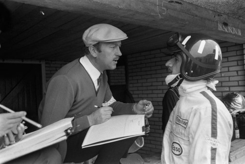 Colin Chapman a Graham Hill