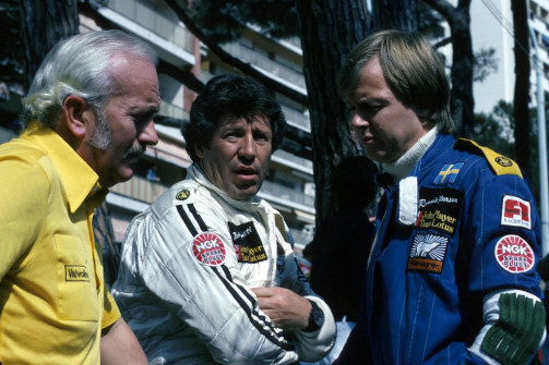 Colin Chapman, Mario Andretti a Ronnie Peterson