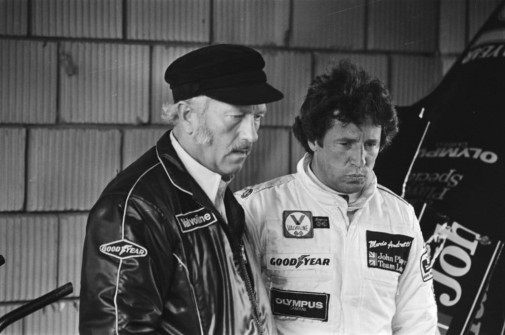 Colin Chapman a Mario Andretti