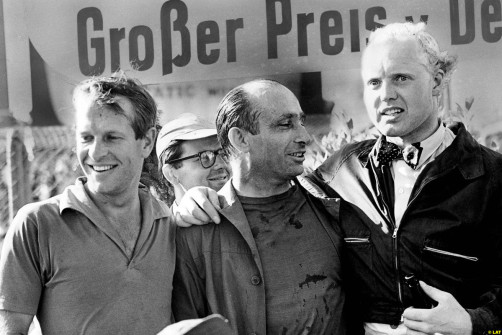 Collins, Fangio a Hawtorn