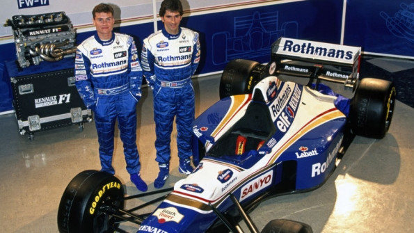 David Coulthard a Damon Hill