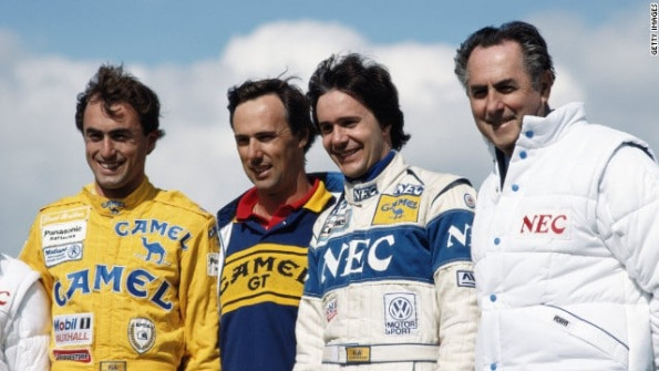 David, Geoff, Gary a Jack Brabham