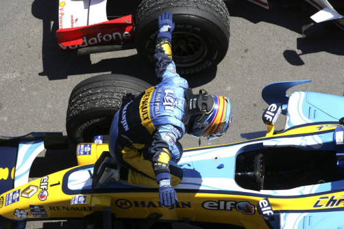 Fernando Alonso, Renault, Montreal, 2006
