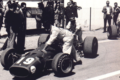 Ferrari 312, GP Spain 1968