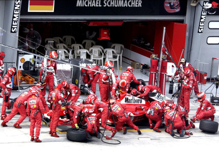 Ferrari tým a Michael Schumacher