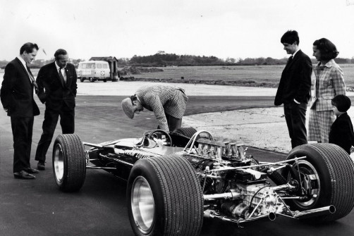 Graham Hill, Lotus 49, 1967