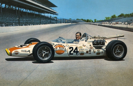 Graham Hill. Indy 500, 1966
