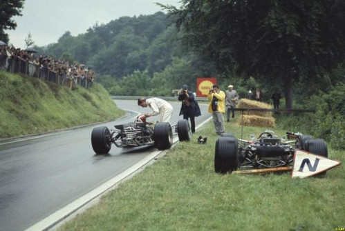 Graham Hill a Jo Siffert