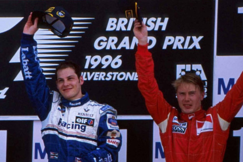 Jacques Villeneuve, Mika Hakkinen, 1996