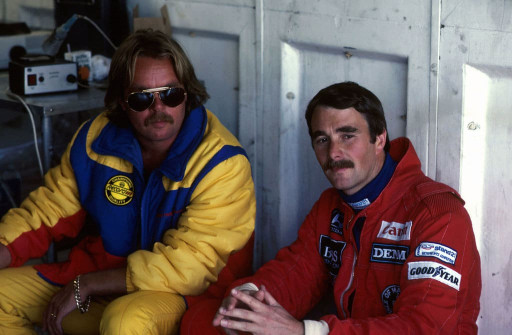Keke Rosberg a Nigel Mansell, 1985