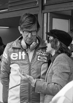 Ken Tyrrell a Jackie Stewart, 1974