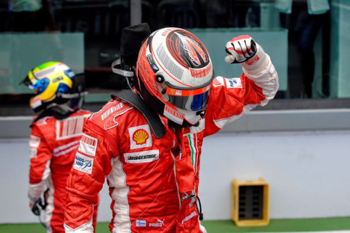 Kimi Raikkonen, Ferrari, Brazil 2007