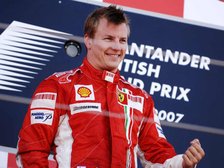 Kimi Raikkonen, Ferrari, Silverstone 2007