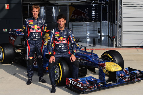Mark Webber a Sebastian Vettel, Red Bull 2012