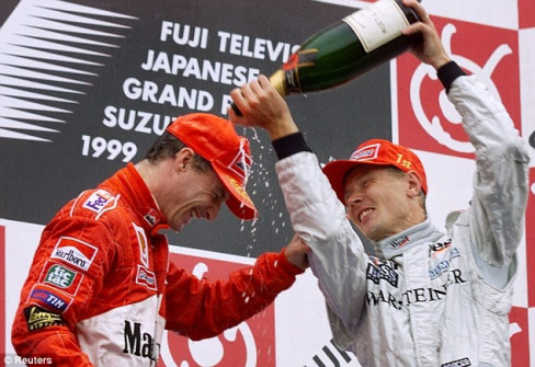 Michael Schumacher a Mika Häkkinen