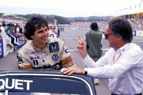 Nelson Piquet a Bernie Ecclestone, 1987