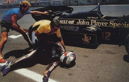 Nigel Mansell, Dallas 1984