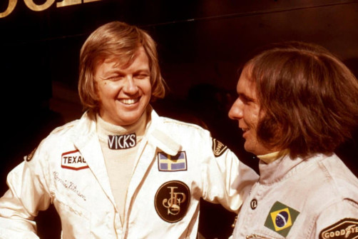 Ronnie Peterson a Emerson Fittipaldi 1973