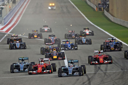 Start GP Bahrain 2015