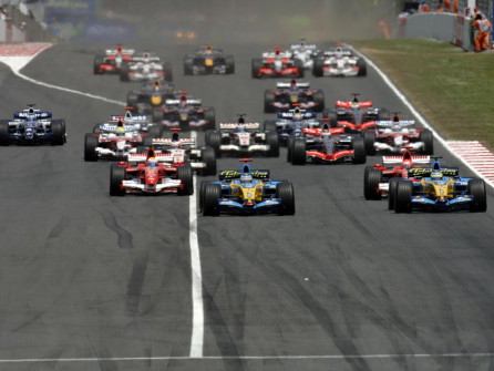 Start GP Spain, 2006
