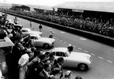 Start 1952 Le Mans