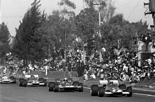 Start Grand Prix Mexiko 1970
