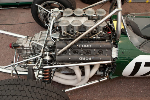 Lotus 49 s motorem Ford-Cosworth