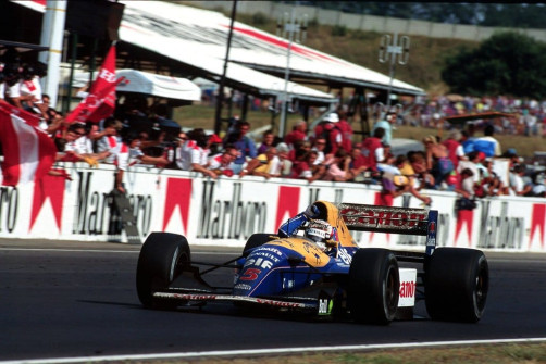 Nigel Mansell, Maďarsko 1992